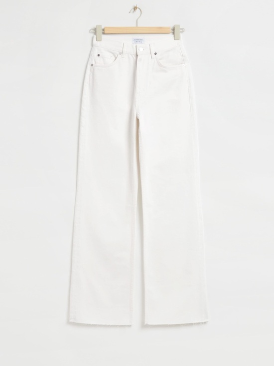 & Other Stories Denim - Never worn❗️& Other Stories Straight Leg Jeans | Cream | Size 28